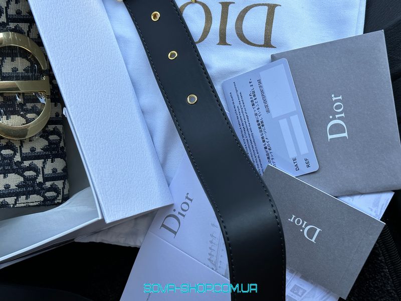 Жіноча сумка Christian Dior 30 Montaigne Bag Blue/Beige Premium фото