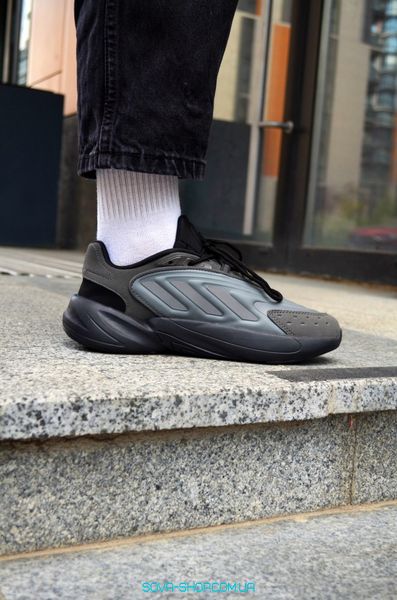Чоловічі кросівки Adidas Ozelia Beige Dark Grey фото