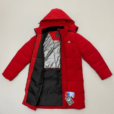 Чоловіча зимова куртка Adidas Колір: червоний фото