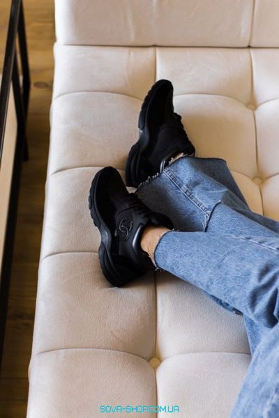 Жіночі кросівки Chanel Sneakers Black фото