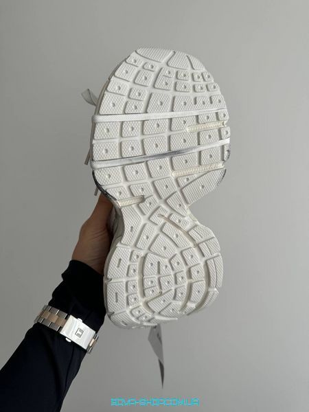 Жіночі кросівки Balenciaga 3ХL dirty White Silver фото