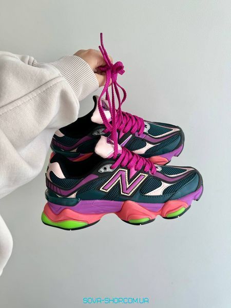 Чоловічі та жіночі кросівки New Balance 9060 PURPLE ACID фото