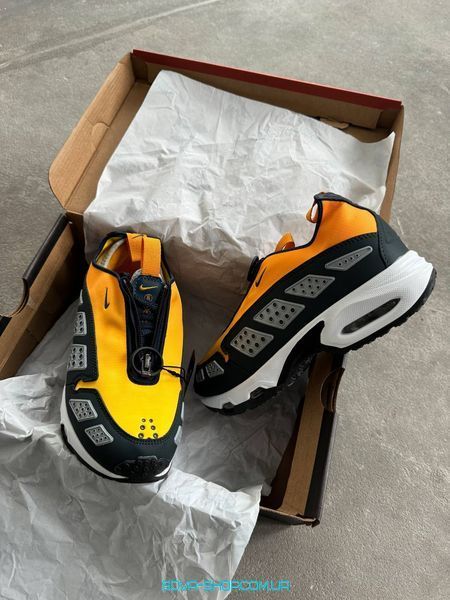 Мужские и женские кроссовки Nike Air Max SNDR Yellow Black "TERMO" фото