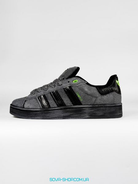 Унисекс кроссовки Adidas Campus 00S х Youth Of Paris Grey Premium фото