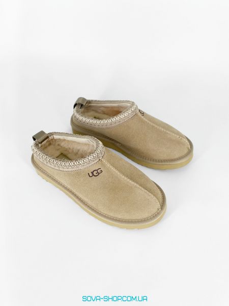 Жіночі зимові ботинки Ugg Tasman Beige PREMIUM фото