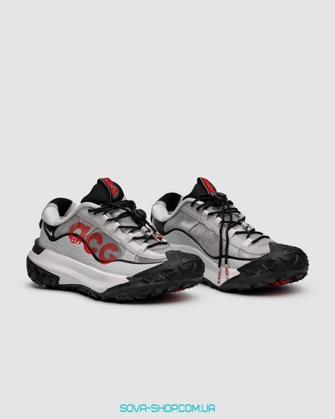 Чоловічі кросівки Nike ACG Mountain Fly 2 Low Grey/Red фото