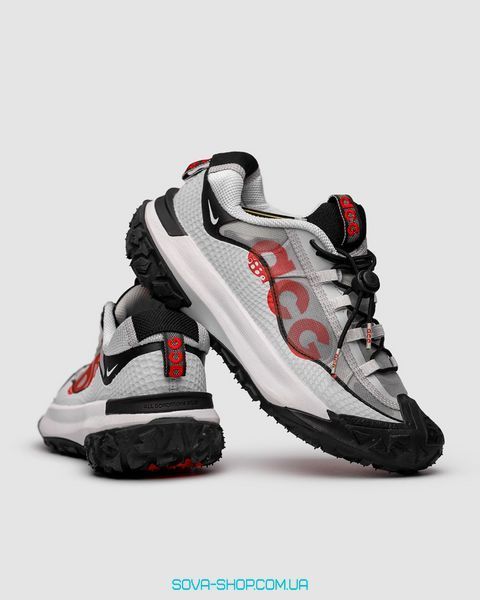 Чоловічі кросівки Nike ACG Mountain Fly 2 Low Grey/Red фото