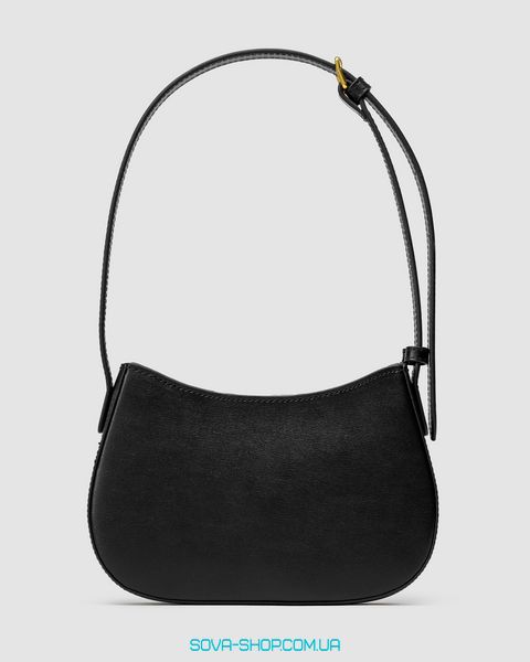 Жіноча сумка Celine Medium Tilly Bag in Shiny Calfskin Black Premium фото