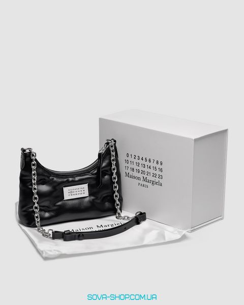 Женская сумка Maison Margiela Black Glam Slam Small Shoulder Bag Premium фото