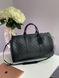 Унісекс сумка Louis Vuitton Keepall Bandouliere 50 Monogram Shadow Black in Embossed Leather Premium  re-10580 фото 9