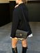 Жіноча сумка Miu Miu Shoulder Leather Bag Black Premium re-10895 фото 6