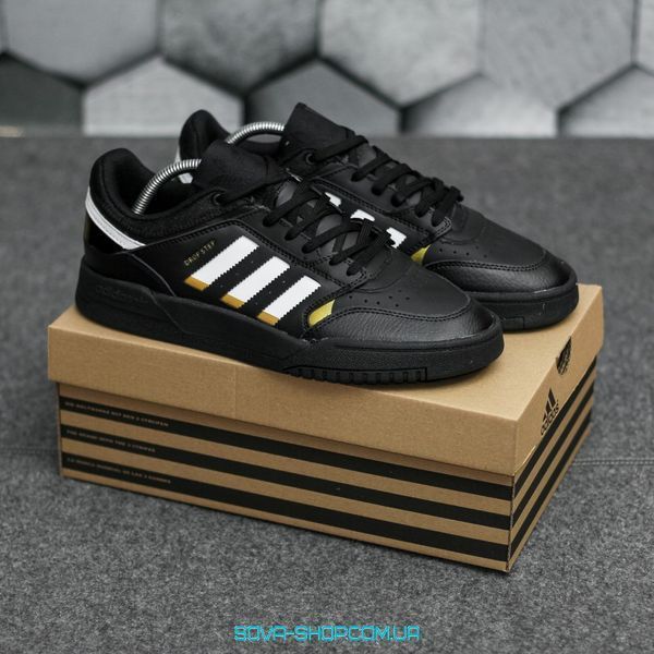 Мужские кроссовки Adidas Drop Step "Black/Yellow" фото