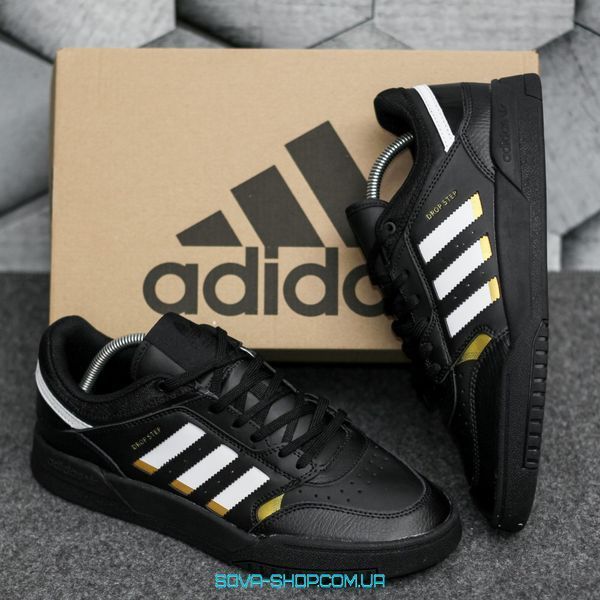 Мужские кроссовки Adidas Drop Step "Black/Yellow" фото