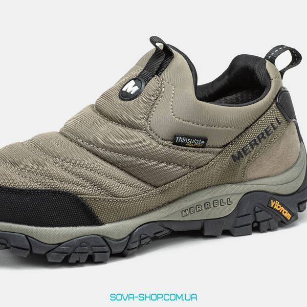 Чоловічі кросівки Merrell 3M Thinsulate Insulation Gore-Tex Haki фото