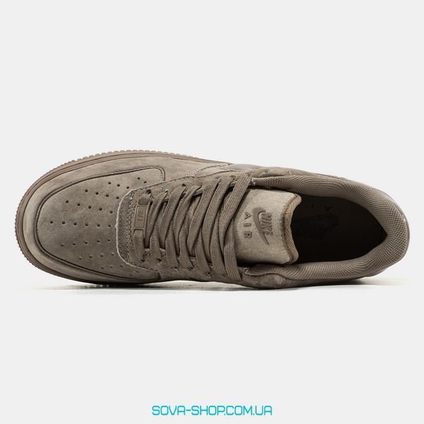 Мужские и женские кроссовки Nike Air Force 1 Mink Brown фото