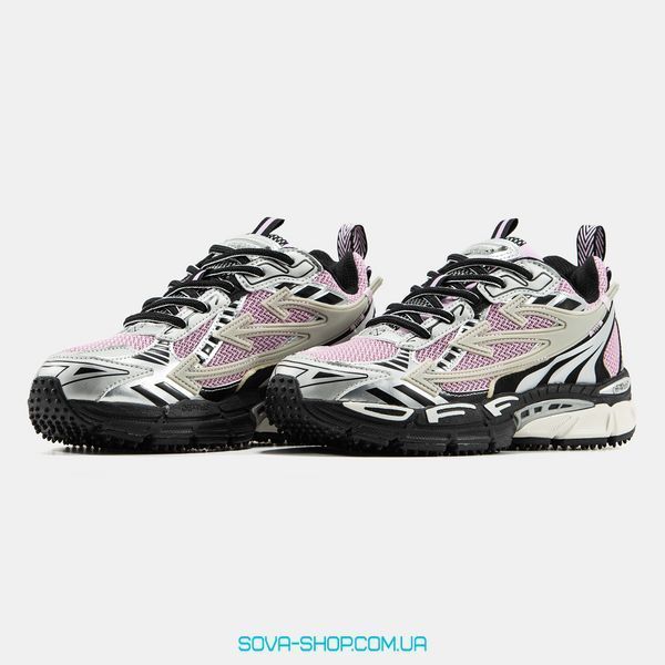 Мужские и женские кроссовки Off-White "Be Right Back" Purple Silver фото