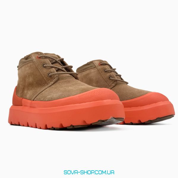 Мужские зимние ботинки UGG Neumel Hybrid Chestnut/Orange PREMIUM фото