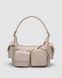 Жіноча сумка Miu Miu Nappa Leather Pocket Bag Cream Premium re-11635 фото 3