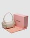 Женская сумка Miu Miu Nappa Leather Pocket Bag Cream Premium re-11635 фото 1