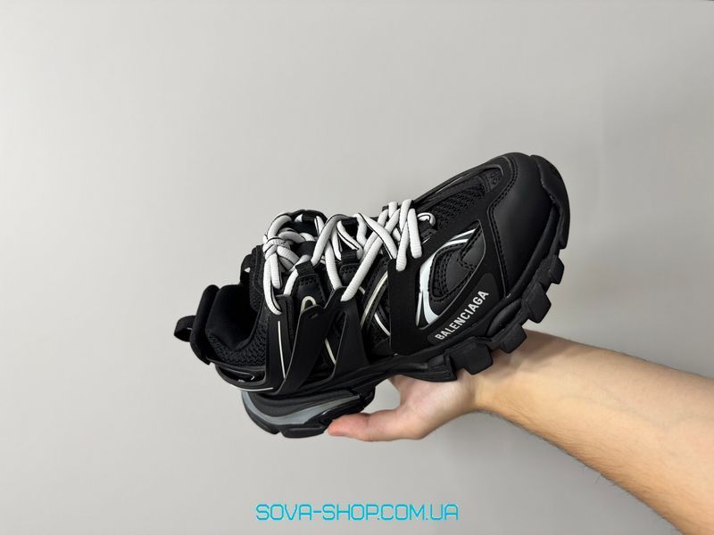 Чоловічі та жіночі кросівки Balenciaga Track LED Black (з підсвіткою) Premium фото