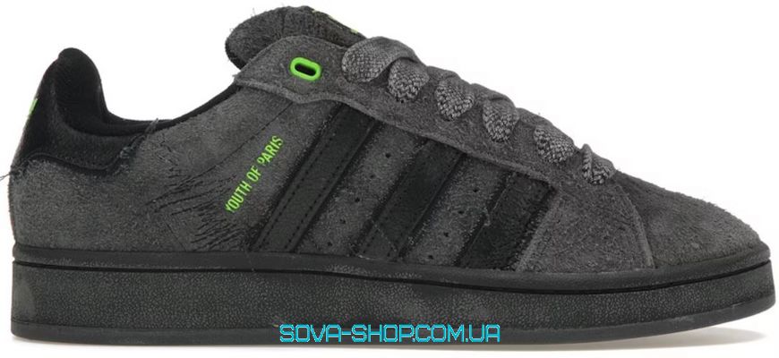 Унісекс кросівки Adidas Campus 00S х Youth Of Paris Grey Premium фото