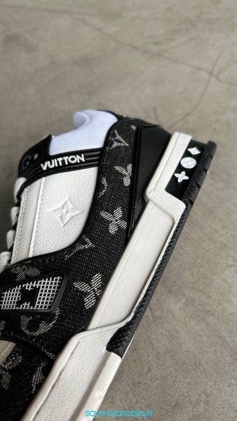 Мужские кроссовки Louis Vuitton Treiner Black фото