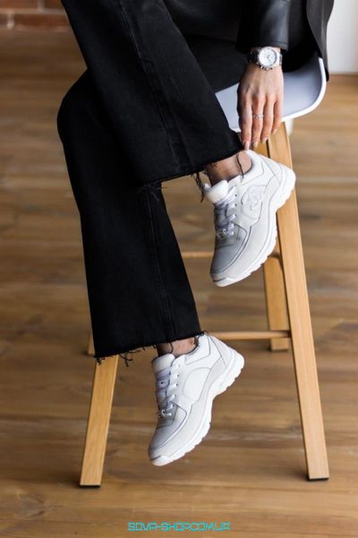Жіночі кросівки Chanel Sneakers White фото