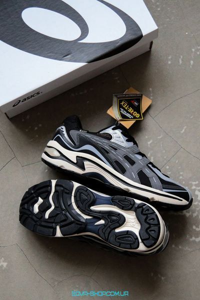 Чоловічі кросівки Asics Gel-Preleus Gore-Tex Grey/Black Termo фото