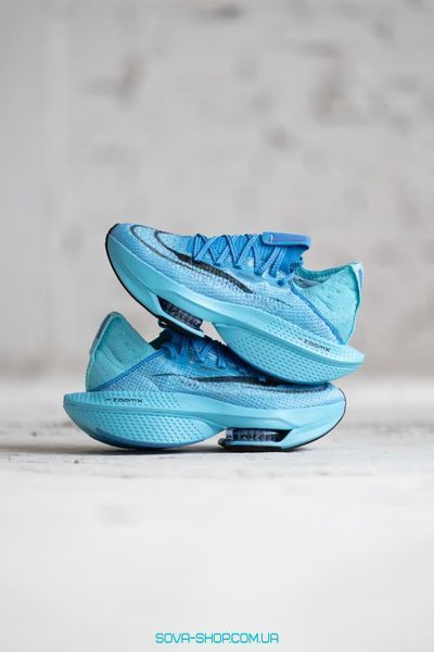 Мужские и женские кроссовки Nike Air ZoomX Alphafly Next 2 Blue фото