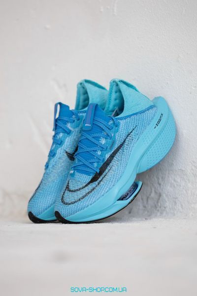 Мужские и женские кроссовки Nike Air ZoomX Alphafly Next 2 Blue фото