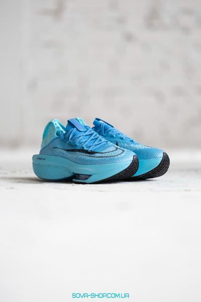 Мужские и женские кроссовки Nike Air ZoomX Alphafly Next 2 Blue фото