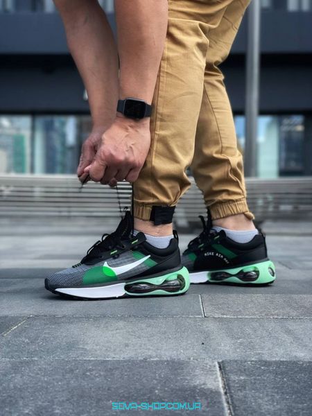 Чоловічі кросівки Nike Air Max 2021 GS Black Green Grey фото