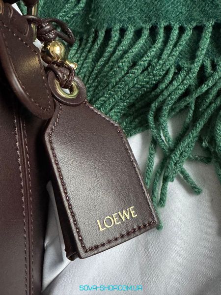 Женская сумка Loewe Small Puzzle Bag In Classic Chocolate/Gold Premium фото