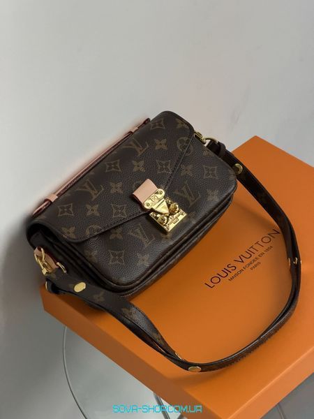 Жіноча сумка Louis Vuitton Pochette M&eacute;tis East West Bag in Monogram Canvas Premium фото