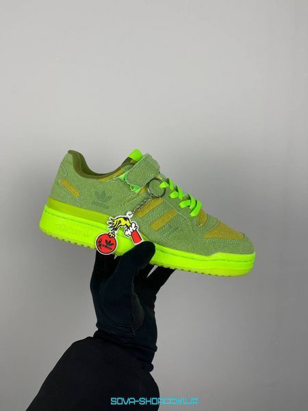 Жіночі кросівки Adidas Forum Low The Grinch Green HP6772 фото