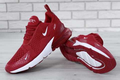 Mens nike air max best sale 270 red