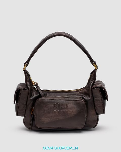 Женская сумка Miu Miu Nappa Leather Pocket Bag Premium фото