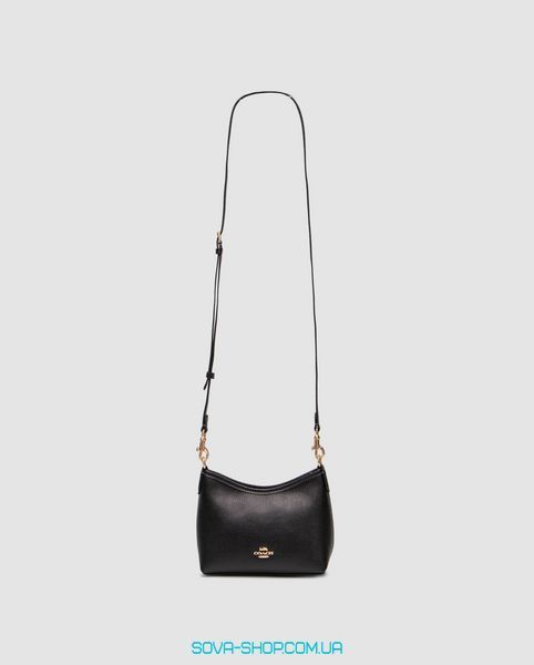 Женская сумка Coach Laurel Small Shoulder Bag Black Premium фото