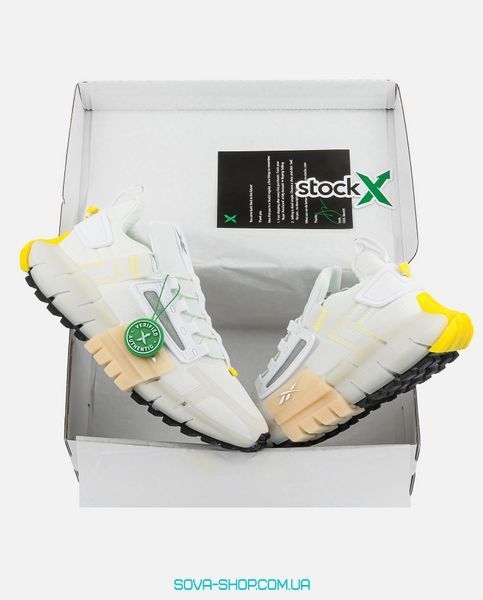 Чоловічі кросівки Reebok Zig Kinetica Fit White Yellow фото