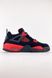 Чоловічі баскетбольні кросівки Nike Air Jordan 4 Retro Black Red re-5534 фото 1