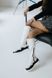 Зимові жіночі черевики з хутром Bottega Veneta High White re-5410 фото 8