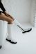 Зимові жіночі черевики з хутром Bottega Veneta High White re-5410 фото 2