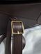 Женская сумка Loewe Small Puzzle Bag In Classic Chocolate/Gold Premium re-128511 фото 14
