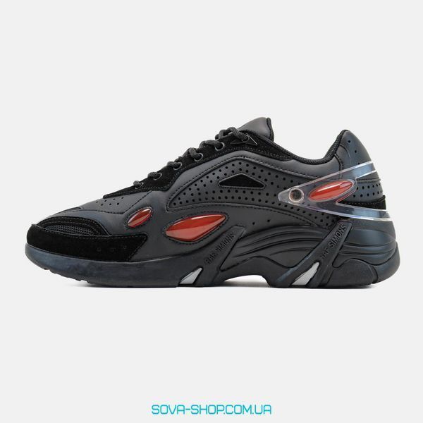 Чоловічі кросівки Adidas x Raf Simons Cylon-21 Black Red (Original Box) фото
