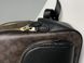 Жіночий рюкзак Coach Large Court Backpack In Signature Canvas in Brown/Black Premium re-11381 фото 6