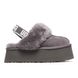 Жіночі зимові ботинки UGG Funkette Slipper Platform Grey Premium re-11927 фото 1