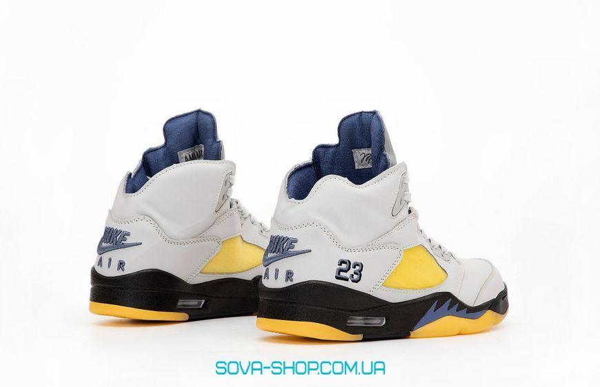 Мужские баскетбольные кроссовки Nike Jordan x A Ma Mani&eacute;re Air Jordan 5 "Diffused Blue" Premium фото