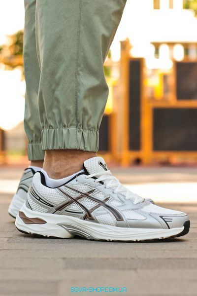 Мужские кроссовки Asics Gel-1130 White/Brown фото