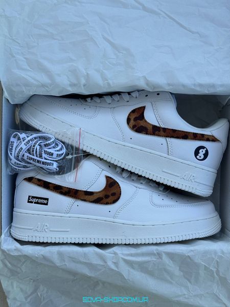 Мужские кроссовки Supreme & GOODENOUGH Nike Air Force 1 Low ʼ2025 фото