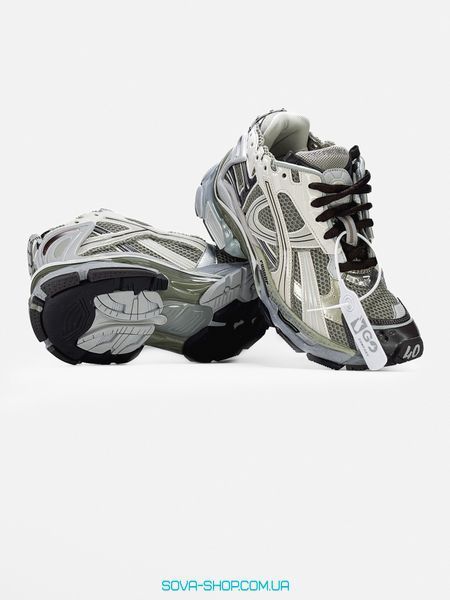 Чоловічі та жіночі кросівки Balenciaga Trainer Runner Vintage Bone Premium фото